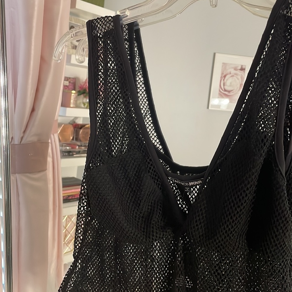 Black mesh bodysuit - Picture 3 of 6